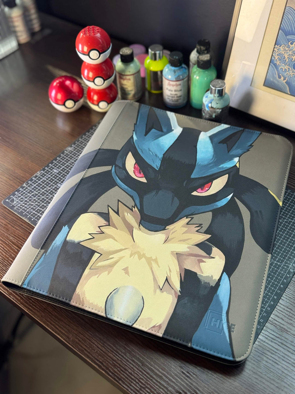 Lucario VSTAR (Simplified) | Sword & Shield | Pokemon Binder