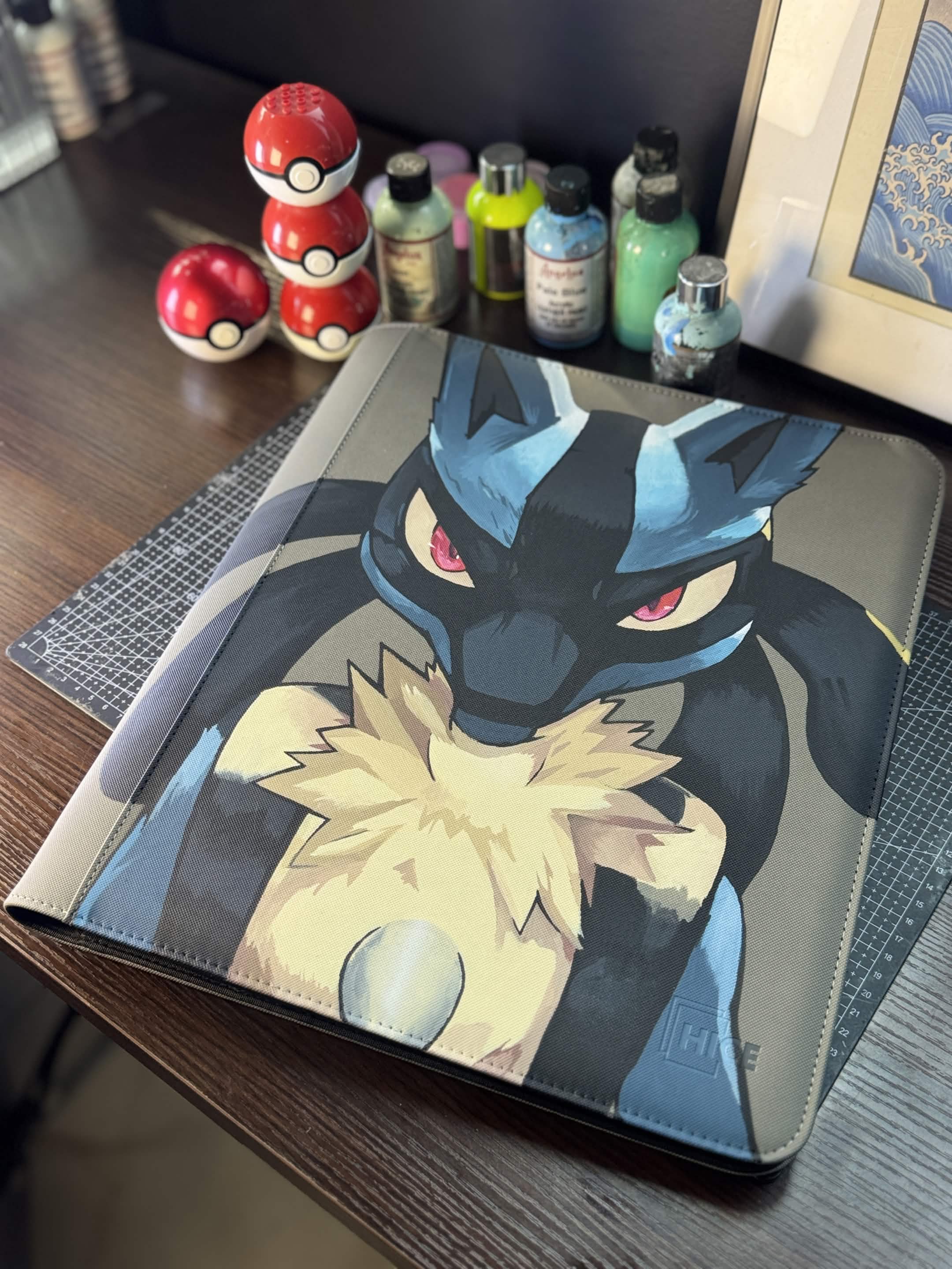 Lucario VSTAR (Simplified) | Sword & Shield | Pokemon Binder