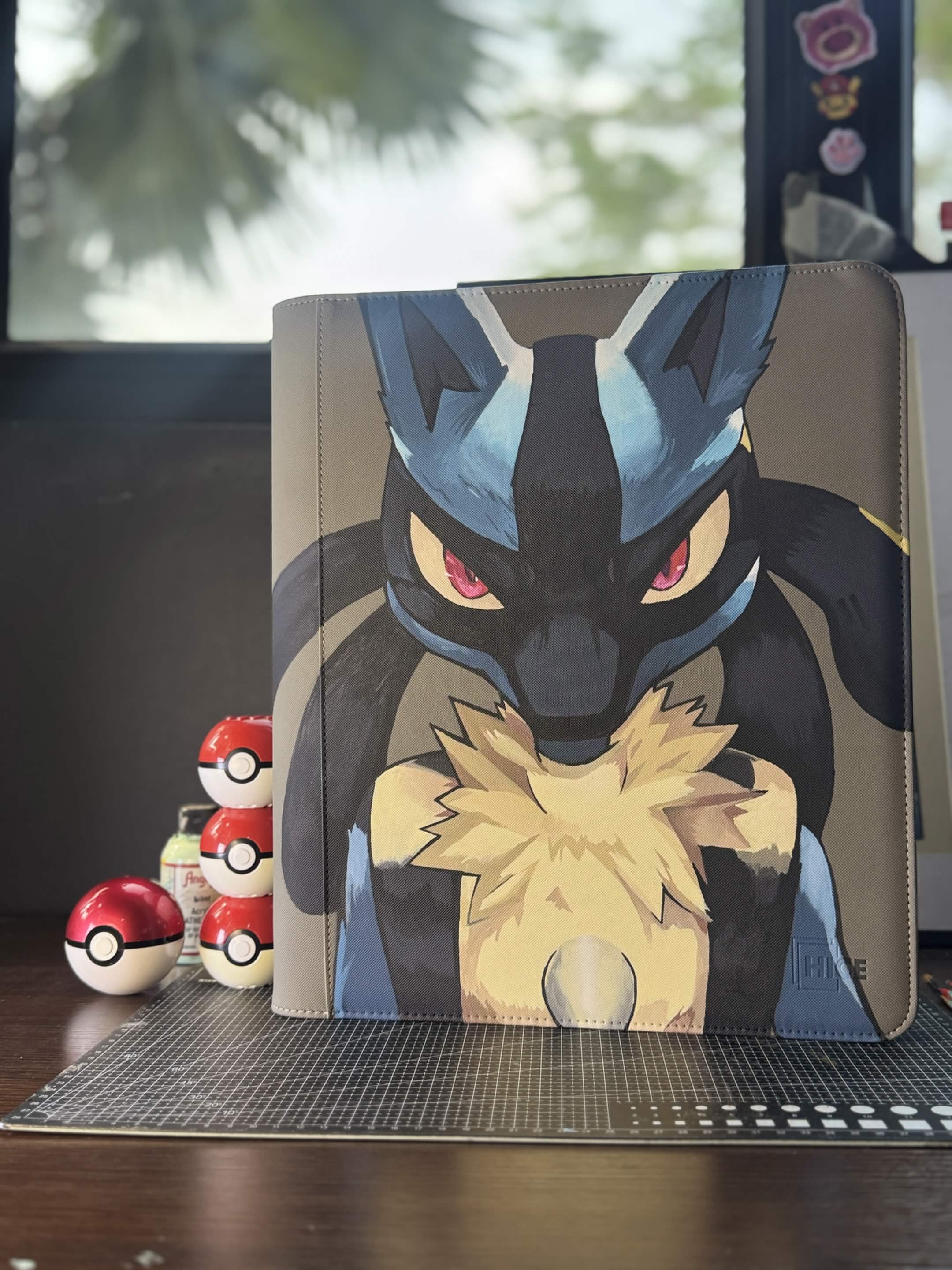 Lucario VSTAR (Simplified) | Sword & Shield | Pokemon Binder