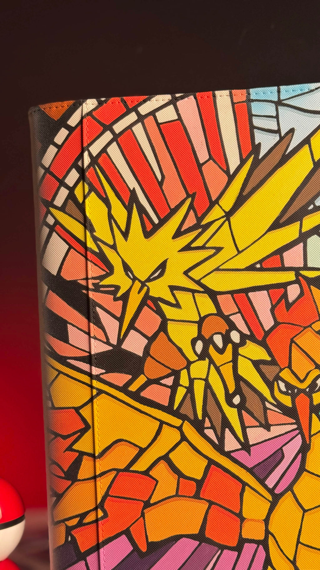 Moltres, Articuno, Zapdos Stained Glass | Pokemon Binder