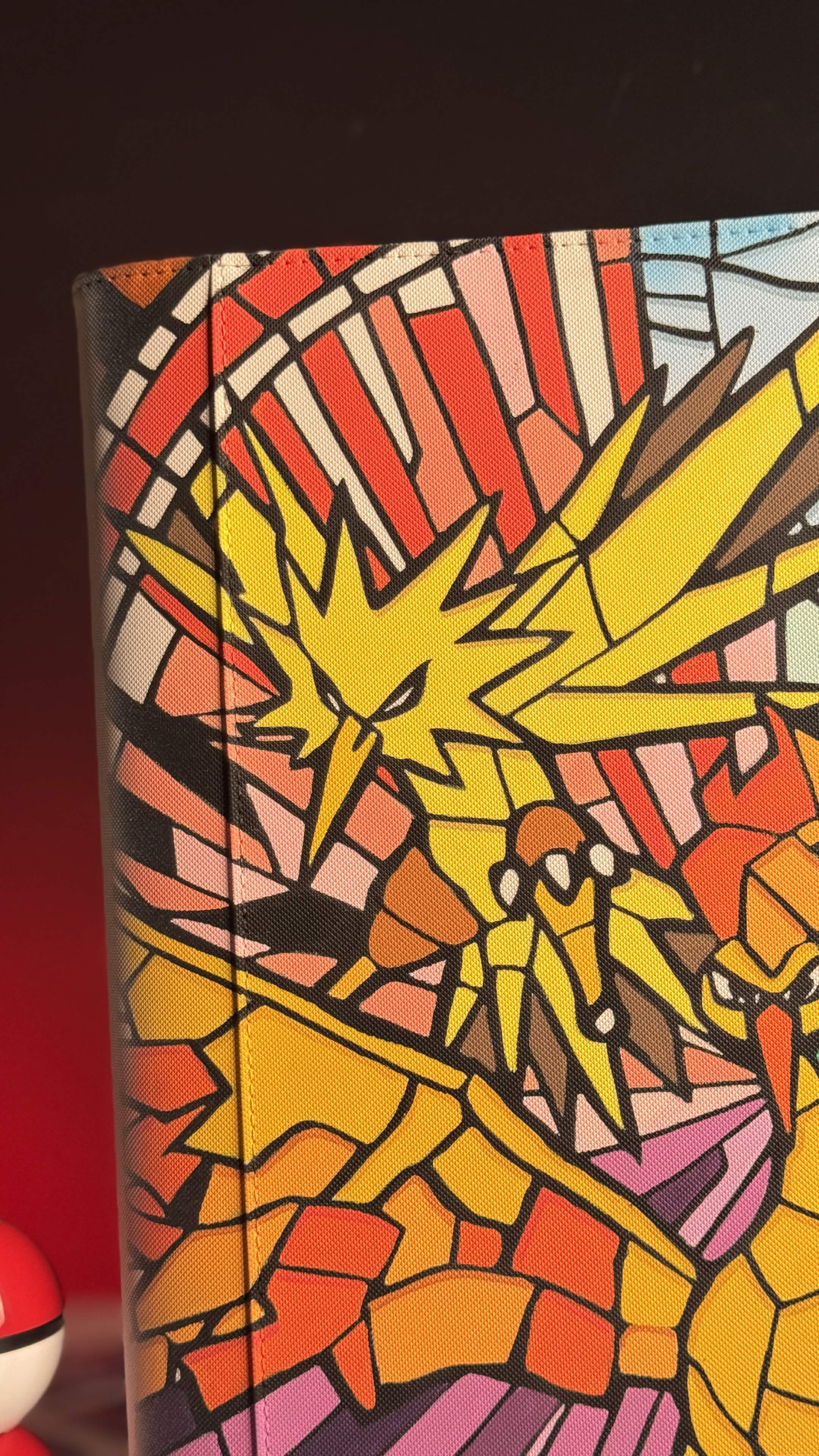 Moltres, Articuno, Zapdos Stained Glass | Pokemon Binder