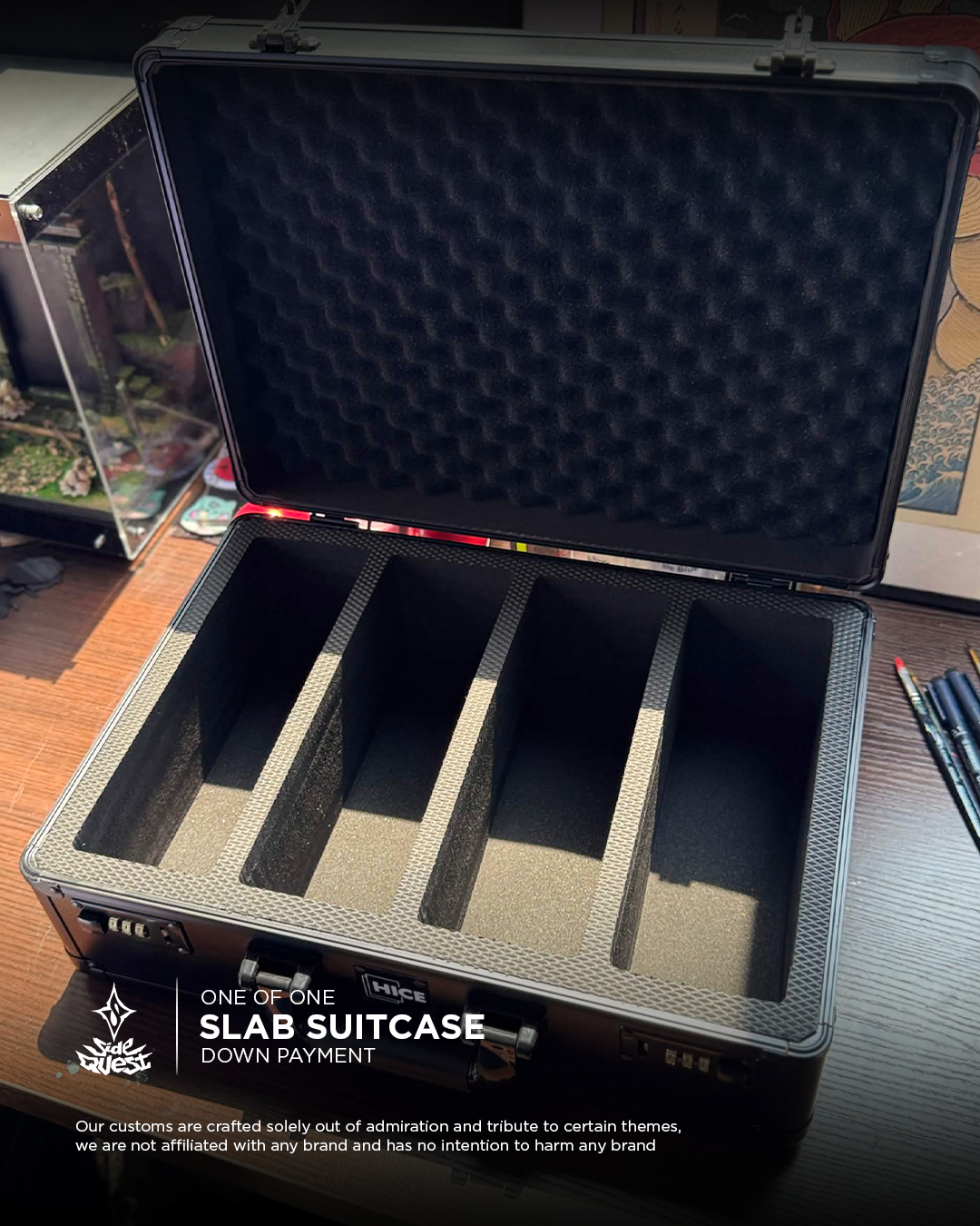SLAB SUITCASE | Down Payment for 1 of 1 Request