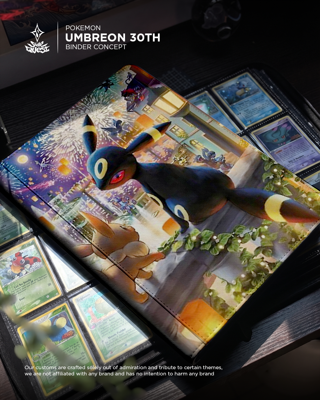 Umbreon ex SIR | 30th Anniversary | Pokemon Binder